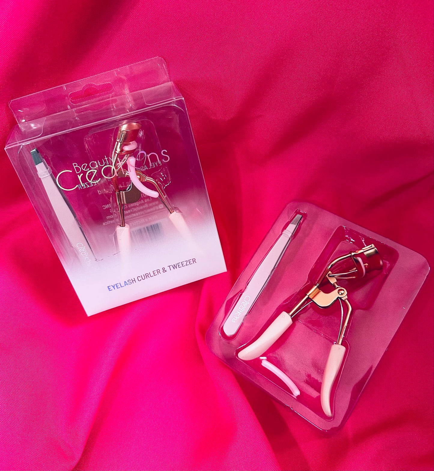 Eyelash Curler & Tweezer